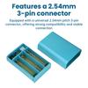 Мини ИБП DC 12V Перезаряжаемый Аккумуляторный Блок 3 шт. 18650 Без Пайки DIY Комплект Корпус Power Bank для Мобильных Устройств 5.5*2.1мм