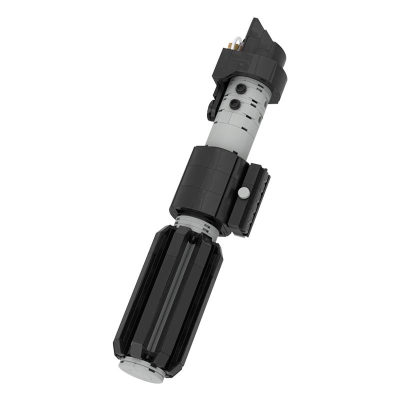 BuildMoc Darksaber световые мечи набор строительных блоков дуэльный бластер лазерные фигурки из фильмов боевое оружие кирпичи детские игрушки
