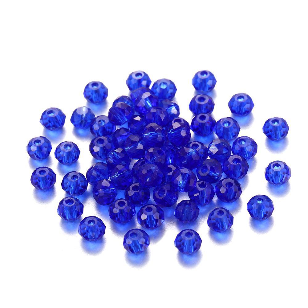 Набор для самостоятельного изготовления ювелирных изделий: Прозрачные стеклянные бусины 3-8 мм, рис, бриллианты, огранка кристаллов, в форме фонарика, разделительные бусины - идеально подходят для изготовления аксессуаров