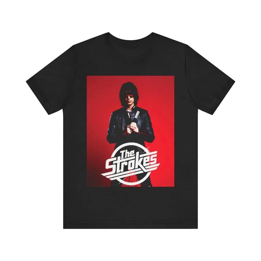 Только для фанатов Thestrokes Футболки Огромный выбор дизайнов Дышащий хлопок Суперудобные Футболки 2025 Унисекс И Wounisex C