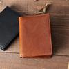 Genuine Leather Mens Card Holder Wallet Retro Cow Leather Card Wallet for ID Credit Card Designer Card Holder