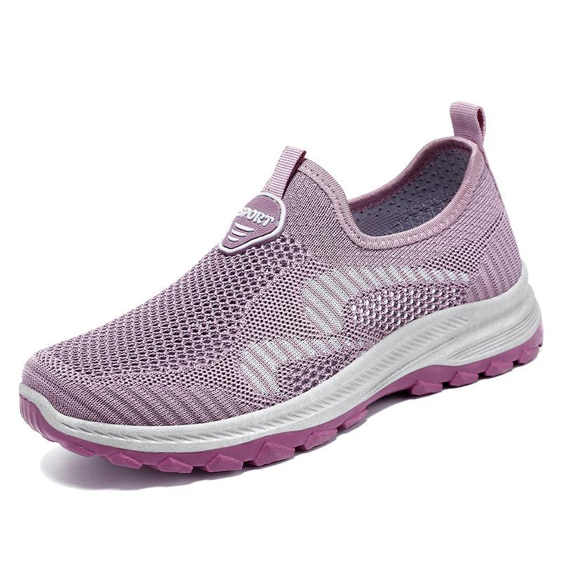 Middle-aged and Elderly Couples Sports Shoes Autumn Breathable Casual Mesh Single Shoe Walking Shoes Men
