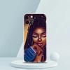 Модный Черный Чехол для Телефона для iPhone 16 15 14 13 12 Pro Max Прозрачный ТПУ для iPhone 11 Pro Max 7 8 Plus XS XR Оболочка Capas