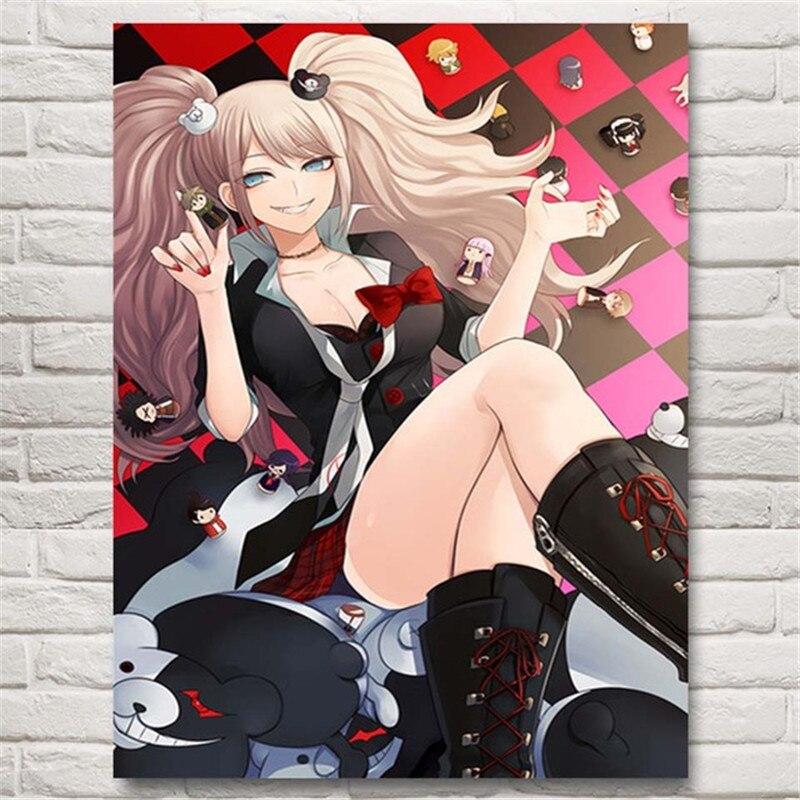 Алмазная картина «Отчаянная девушка» Джунко Эносима аниме «сделай сам» Алмазная вышивка крестиком мозаика ручной работы Декор для гостиной для девочек