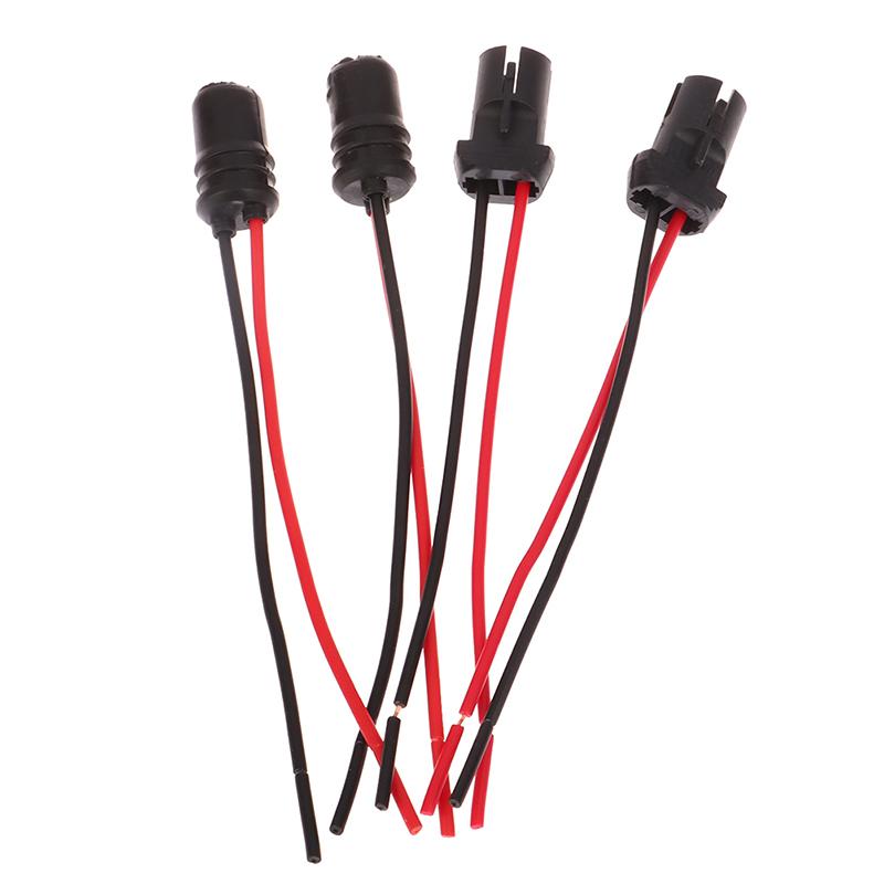 10 шт. DC12V T10 W5W 194 168 гнездо держателя габаритного фонаря разъем провода жгута лампочек запасные части автомобиля