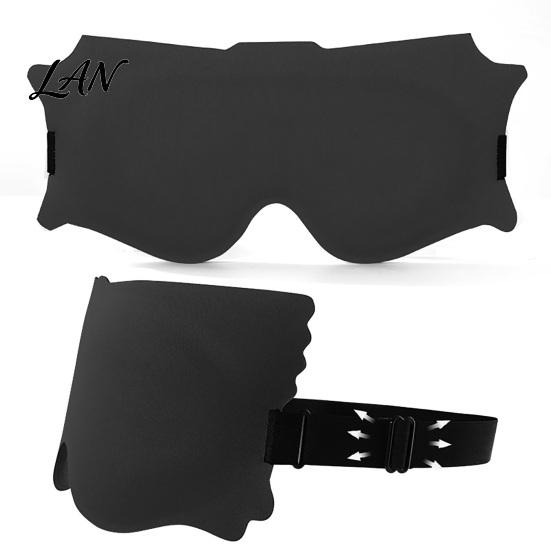Soft Sleeping Mask for Men Women Sleep Eye Women, Lash Extensions 3D Contoured Mask, Lightweight Bedroom Travel Blackout Night Blindfold Shade