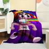 1pc 6ix9ine Tattle Tales Digital Print Flannel Blanket - Contemporary Style, Suitable for All Seasons, Perfect for Home, Travel, or Camping