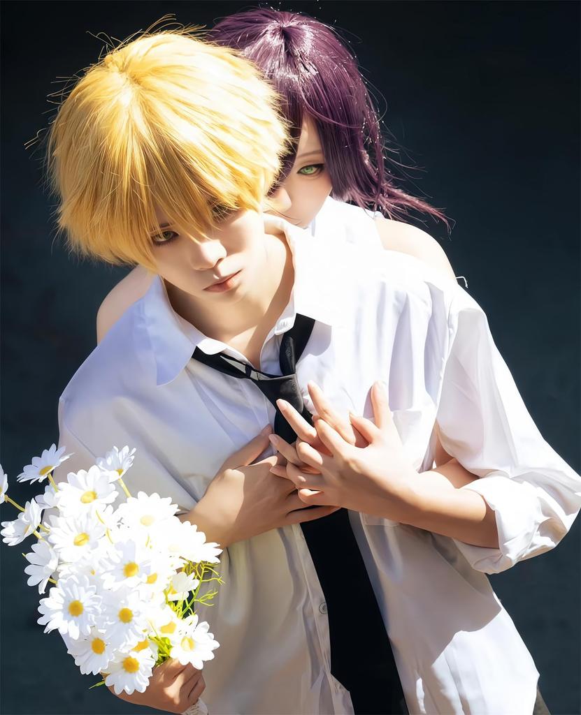 [NOKIJP] Костюм для косплея Дендзи, Костюм Демона-бензопилы, Костюм для фестиваля Специального отдела 4 по борьбе с демонами Управления общественной безопасности Токио (Де́ндзи, XXL)