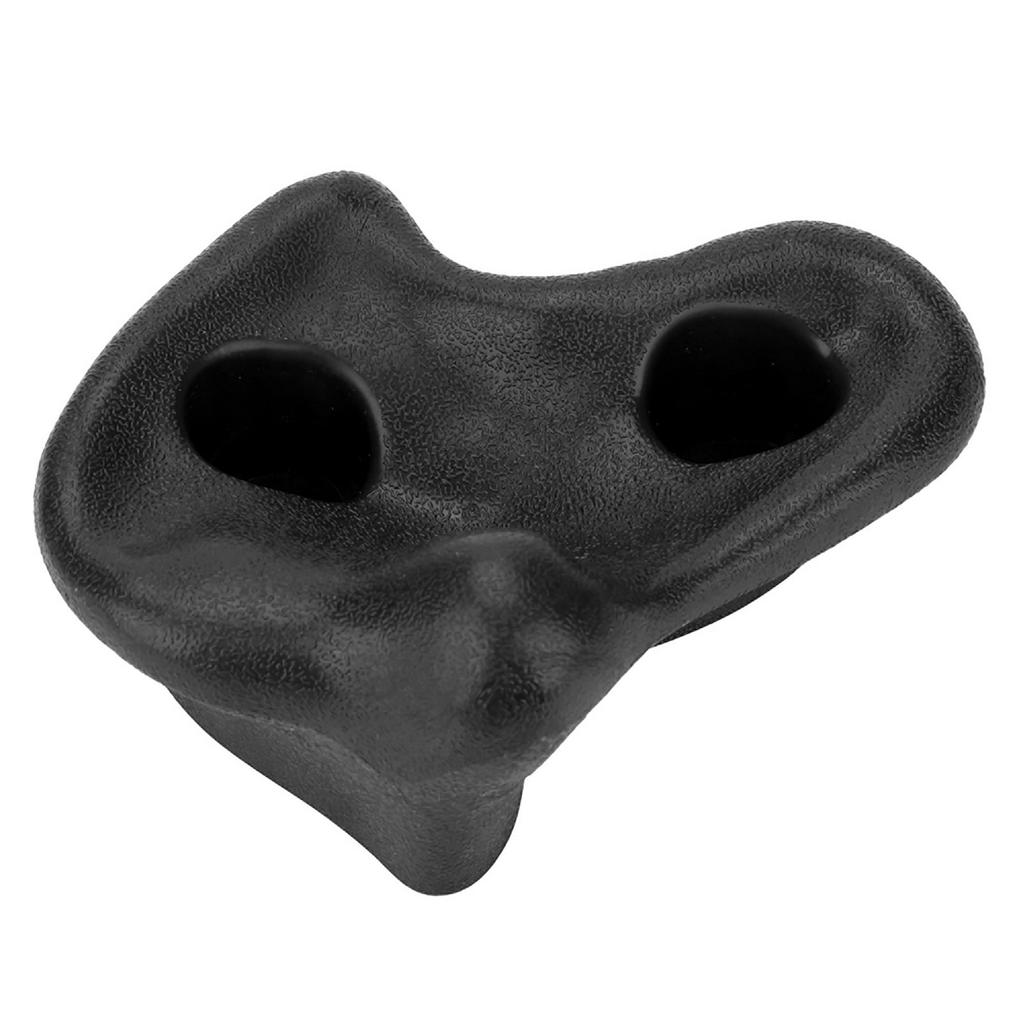 10 шт. пластиковых текстурированных камней для скалолазания, камней для стен, детских наборов, болтов, черного цвета