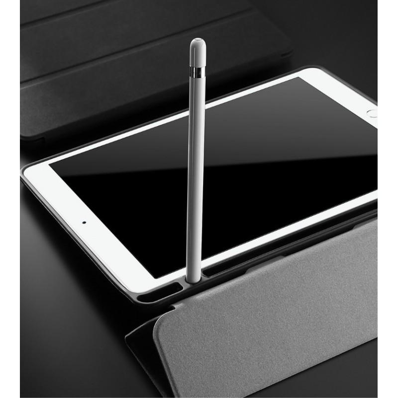 DUX DUCIS IPad Pro 12.9 Inch Case With Pencil Holder Leather Folio Sleep/Wake Function Stand Anti-drop Business Style
