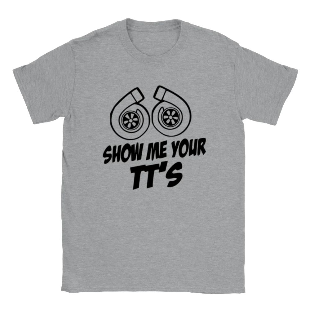 Show Me Your TT's - Twin Turbos - Classic Unisex Crewneck T-shirt