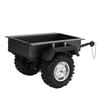 Aluminum Alloy Trailer Car Highly Simulation RC Car Vehicle Model Children ToyBlack