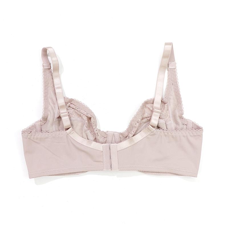 Женские бюстгальтеры больших размеров, кружевной бюстгальтер без косточек без поролоновой подкладки, тонкий бюстгальтер 75C-100C 80D-105D