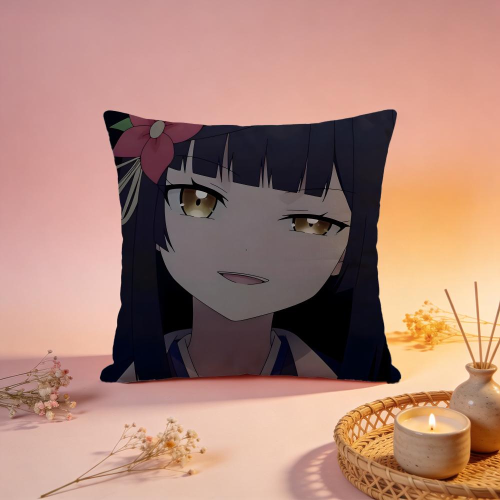 Trendy Ssasaki and Peepsing Cushion Cover Comfortable Durable Pillow Cover MultiScene for Home Office Car Sofa