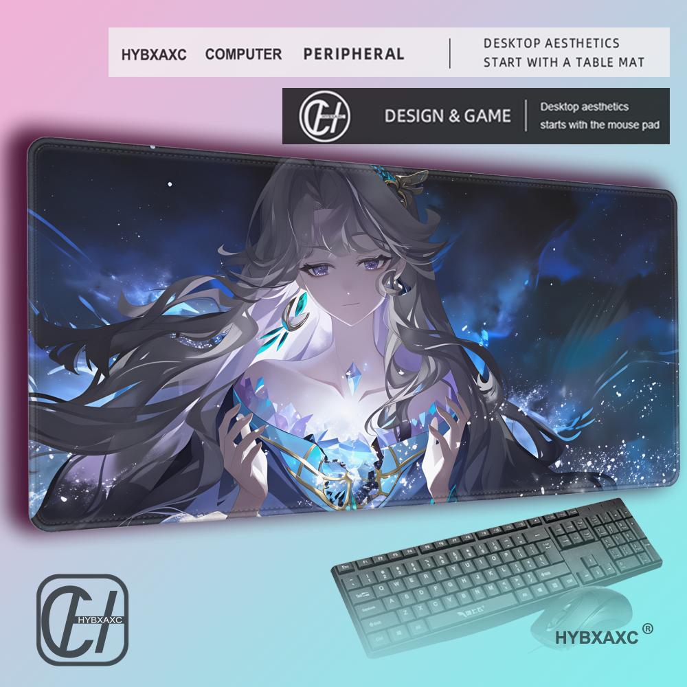 HYBXAXC Игровой Реверсивный Берриловый Коврик для Мыши Нескользящая Резина Игровой Баланс Компьютерный Коврик Декорация Deskmat Ноутбук Большой