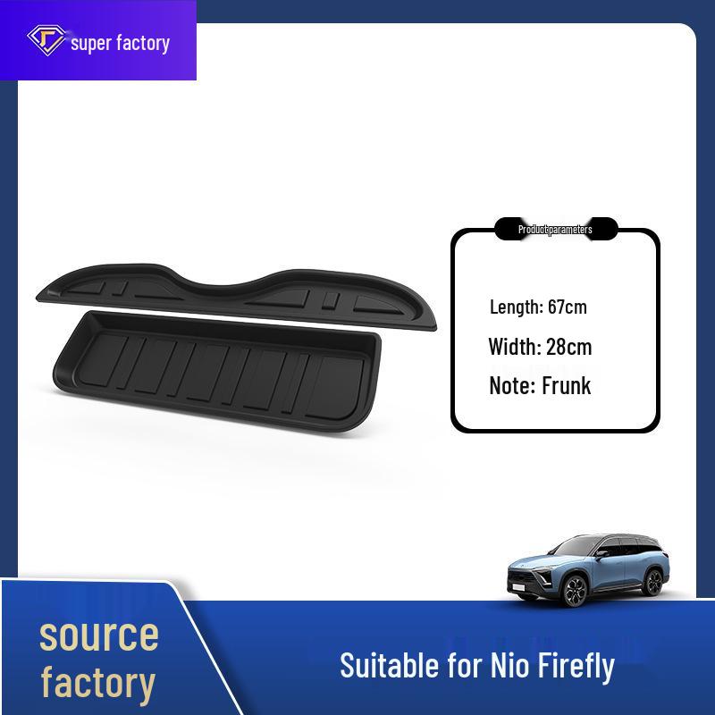 Экологичные, без запаха коврики в багажник из ТПЭ для автомобиля 2025 NIO Firefly, Аксессуары