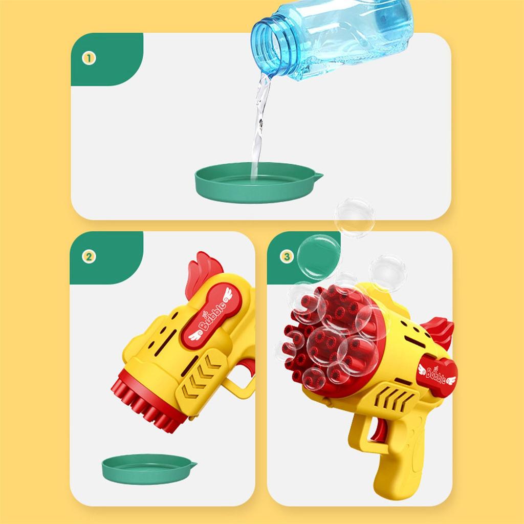 Автоматическая машина для мыльных пузырей, ракета с 29 отверстиями, уличная игрушка для мальчиков, подарки на день рождения, свадебная вечеринка, детский летний подарок