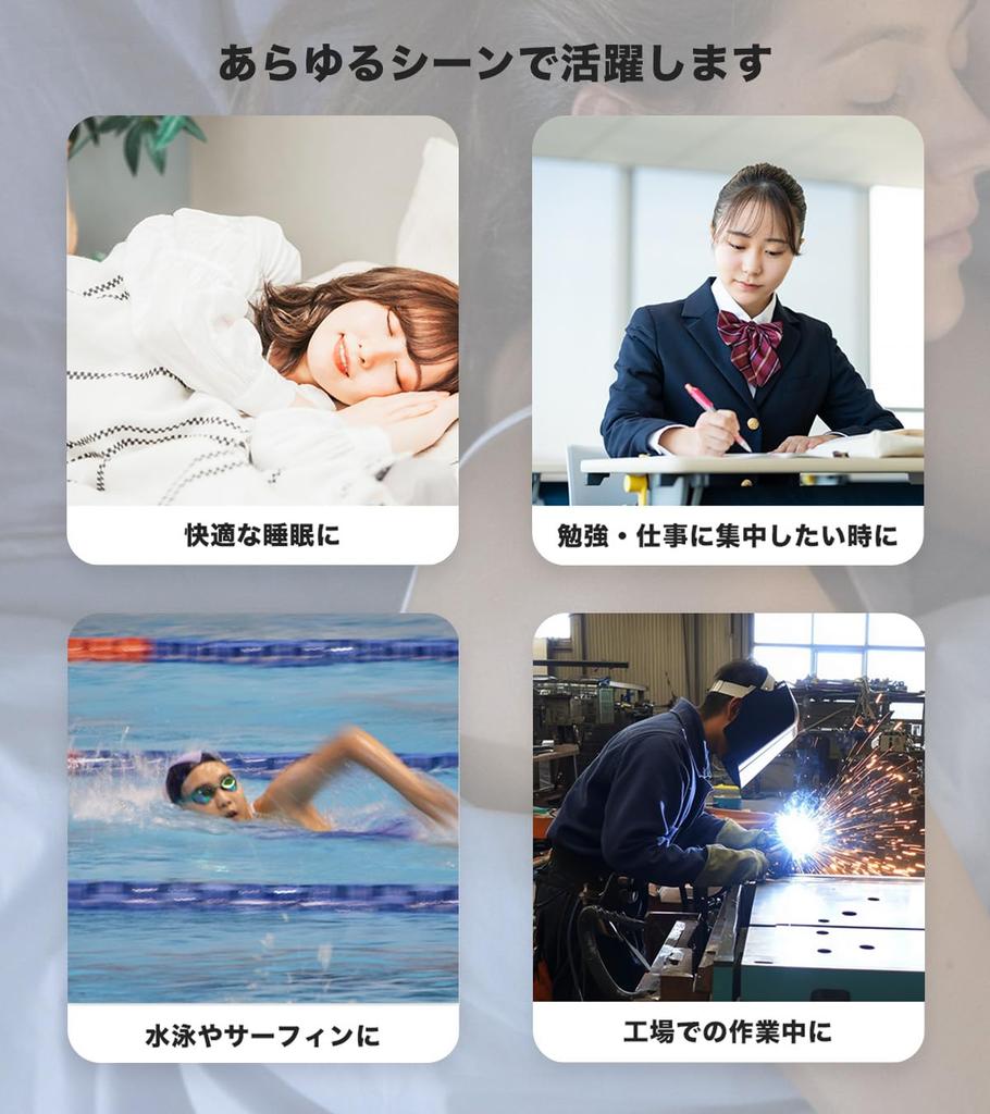 MOLDEX Glide Trio 6445 10 Зеленые беруши, Пары, На шнурке, Звукоизолирующие, Многоразовые, Моющиеся,