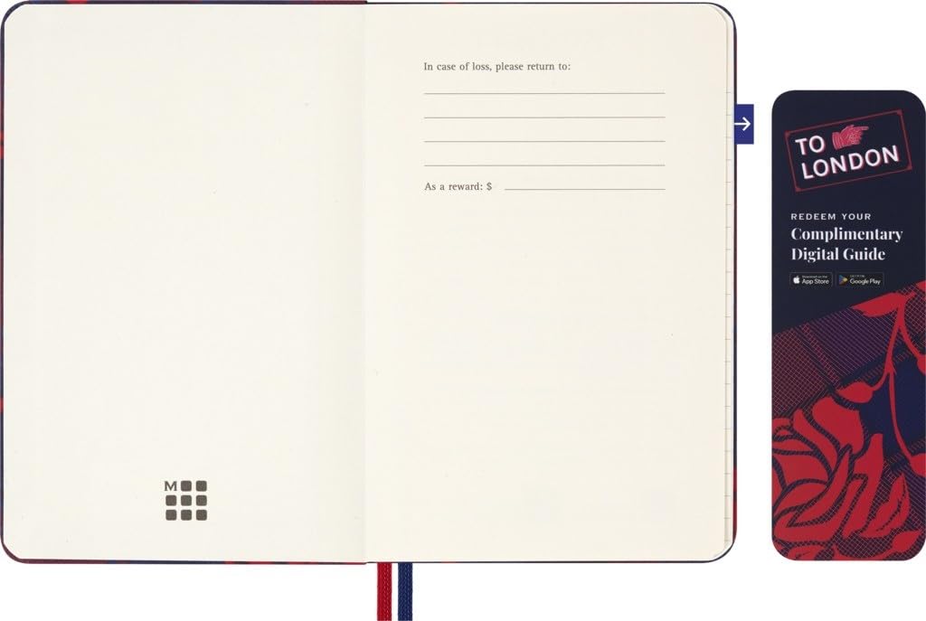 Блокнот Moleskine LUXE x Moleskine "Лондон", в твердой обложке, карманный формат, в линейку, CNLCLND