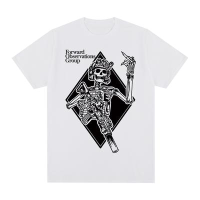 Футболка Skeleton GBRS от Forward Observations Group Харадзюку Винтажный принт Топы Крутая готическая уличная одежда Женская Мужская Футболка Camisetas