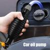 Siphon Pump Easy Liquid Transfer Oil Extractor Portable Hand Pump with Flow Valve And Knob Retaine for Fuel Diesel Oil Water
