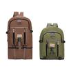 Большая вместимость утолщенный холщовый рюкзак для походов на открытом воздухе для мужчин и женщин дорожный рюкзак