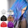 EELHOE Temporary Hair Wax 6 Color Colorful Hair Wax Clay Natural Color Non-toxic Harmless One-time Easy Dyeing