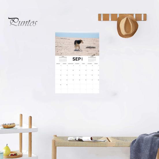 2025 Какающие Собаки Настенный Календарь Забавный Подарок Шутка Календарь Какашек Щенка Семейный Офис Ежедневный Планировщик Расписания Для Любителей Собак
