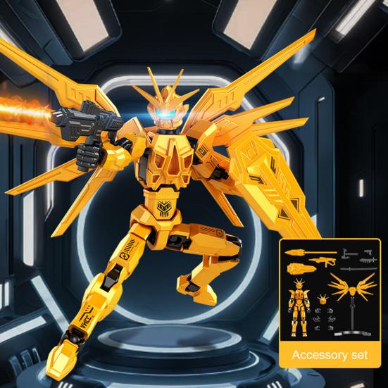 Подвижные суставы Робот Экшн-фигурка с аксессуарами Магнитная 3D-печать