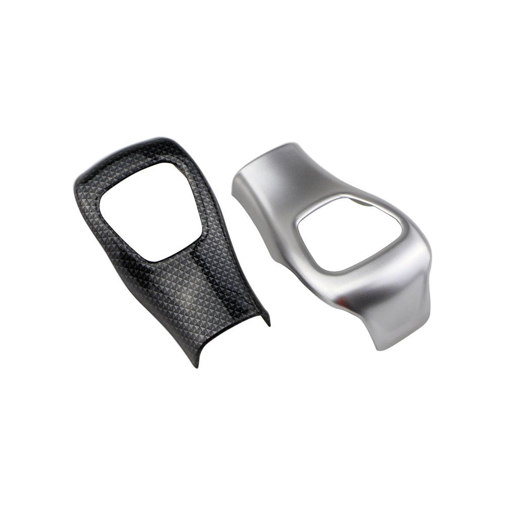 Накладка на ручку переключения передач АТ с отделкой пайетками для Jeep Compass 2017 - 2020 Renegade 2015-2022 Наклейка на накладку ручки переключения передач