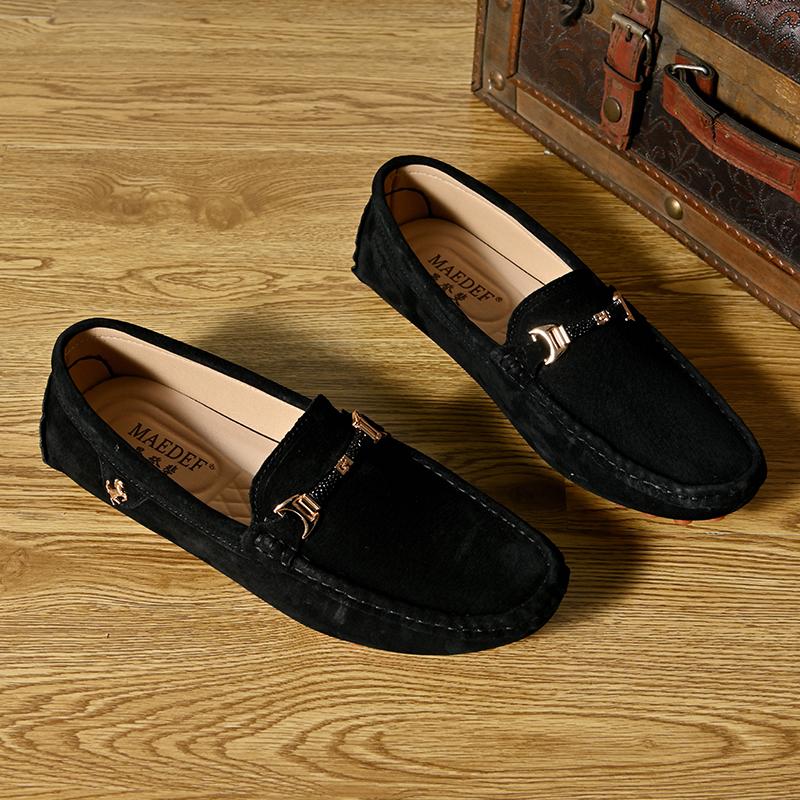 Мужские кожаные мокасины большого размера 37-48 Мужская повседневная обувь Модная мужская обувь Мужские мокасины из натуральной кожи Мокасины слипоны Мужские туфли на плоской подошве Мужская обувь для вождения