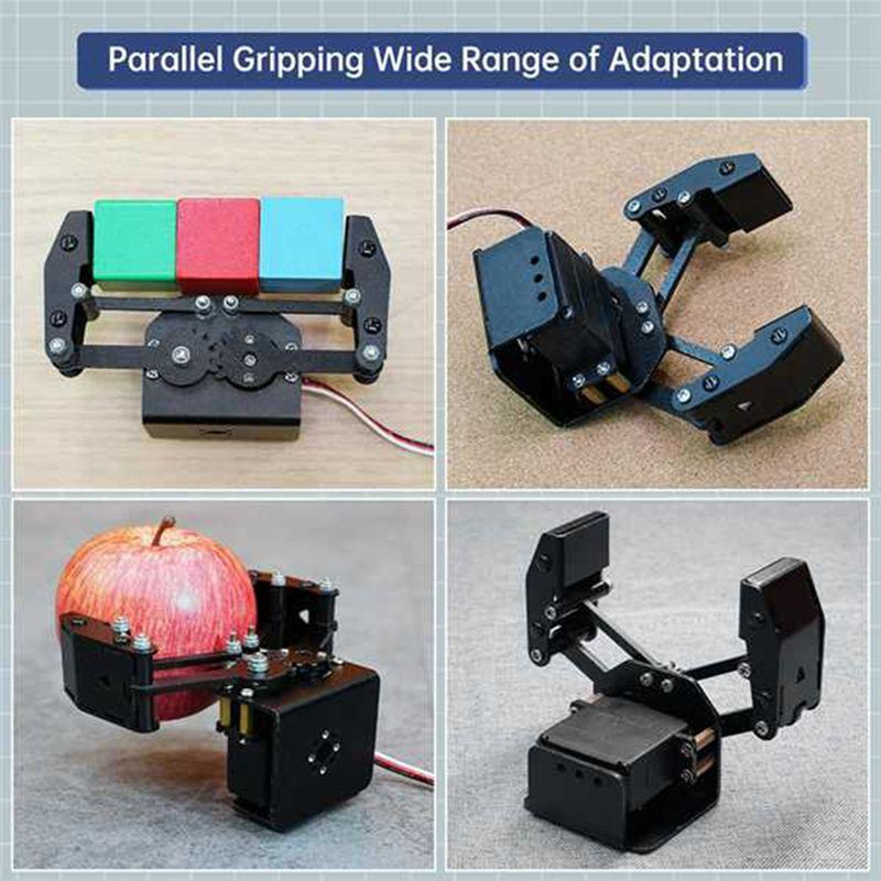 Aug. Metal Mechanical Claw Robotic Gripper Digital Servo Alloy Big Claw Manipulator Robot Diy Maker