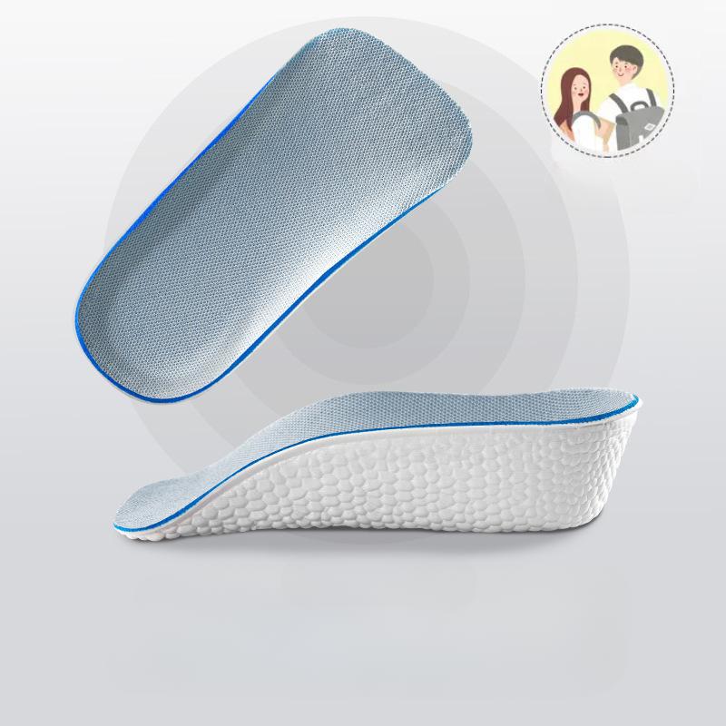 Стельки, увеличивающие рост, для мужчин и женщин, ортопедические стельки с поддержкой свода стопы, кроссовки, подъёмник каблука, подушечки для обуви из пены с эффектом памяти
