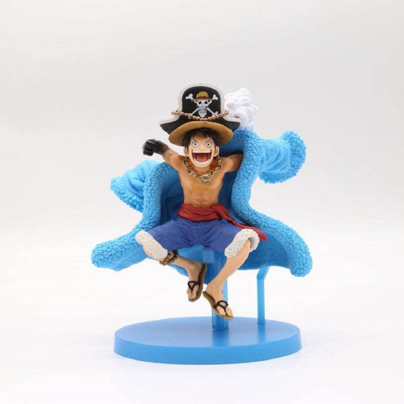 Фигурка Аниме One Piece 20-й Юбилей Синяя Версия Luffy Zoro Chopper Sanji Robin Franky Usopp Nami Brook Фигурка Действия Модель Игрушка