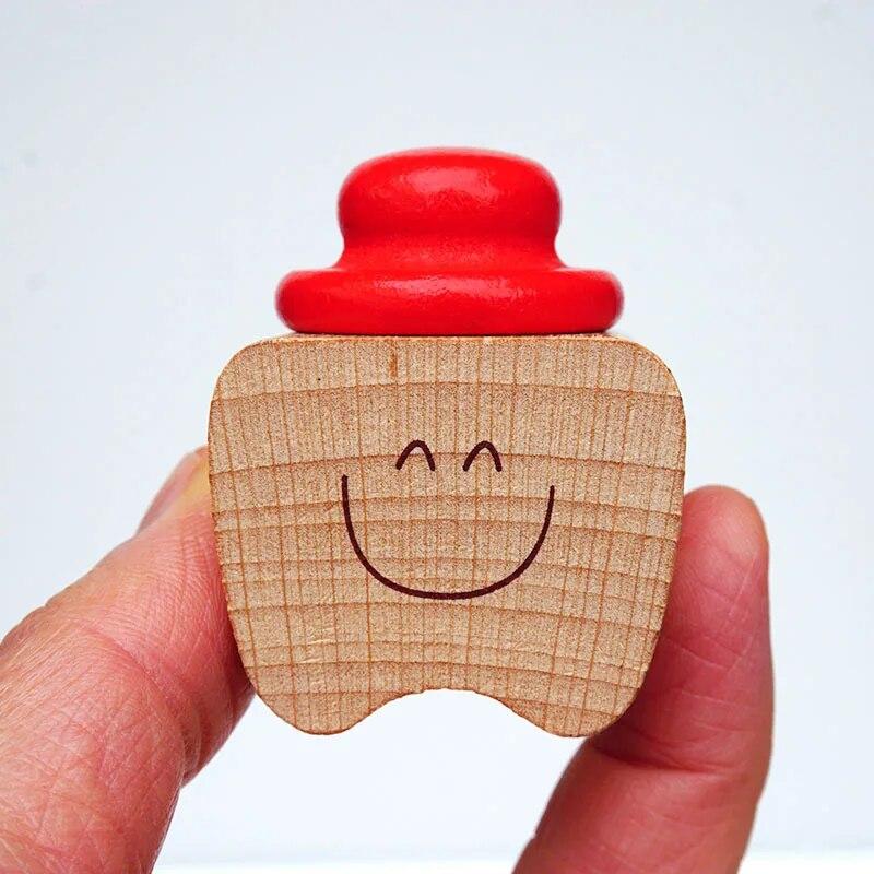 Деревянная коробка для зубов, органайзер для детских молочных зубов, хранение сбора лиственных зубов, пупок, подарки, детские сувенирные подарки