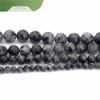 Бусины из черного лунного камня для изготовления украшений своими руками - Круглые отдельные бусины, Аксессуары для браслетов, Полуфабрикаты