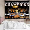 Knicks logo Tapestry for Bedroom Aesthetic Classroom Tapestries Wall Hanging for Living Room Dorm Office,Ideal Creative Gift