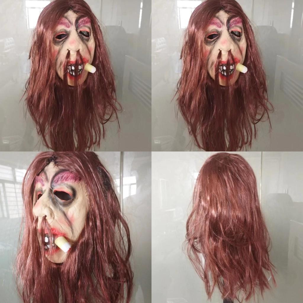 Латексная маска Хеффалумпов для косплея, головной убор, Хэллоуин, вечеринка, сценическое выступление, подарок