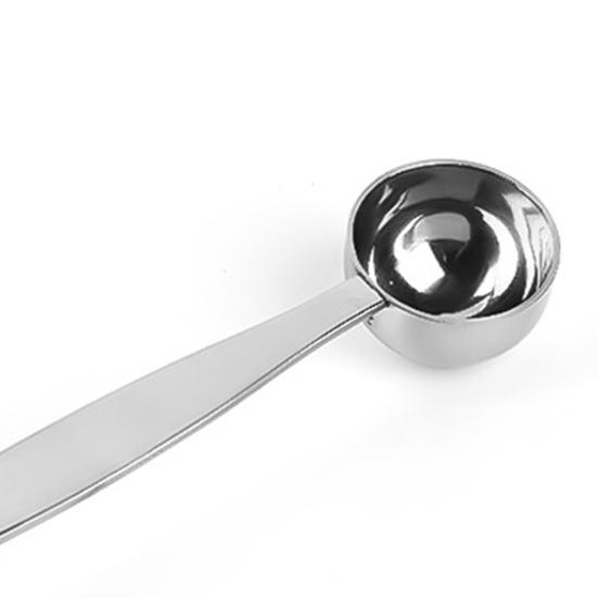Лопатка для кофе с двумя головками, длинная ручка из нержавеющей стали, пищевой тампер для кофе, домашний