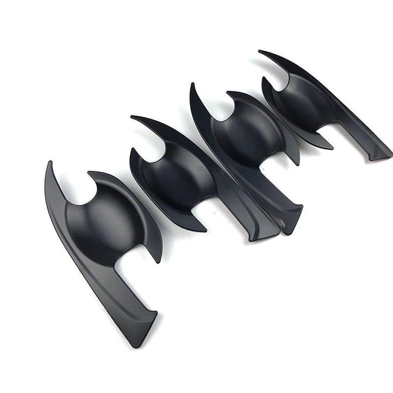 Car Upgrade For Nissan Navara NP300 2015- 4X4 Off-road ABS Matte Black Door Bowl Cover Trim Exterior Car Styling Accessories