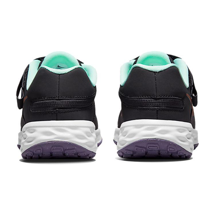 Nike Детские кроссовки Revolution 6 FlyEase GS Black Metallic Red Bronze Mint-Foam Canyon-Purple DD1113-005