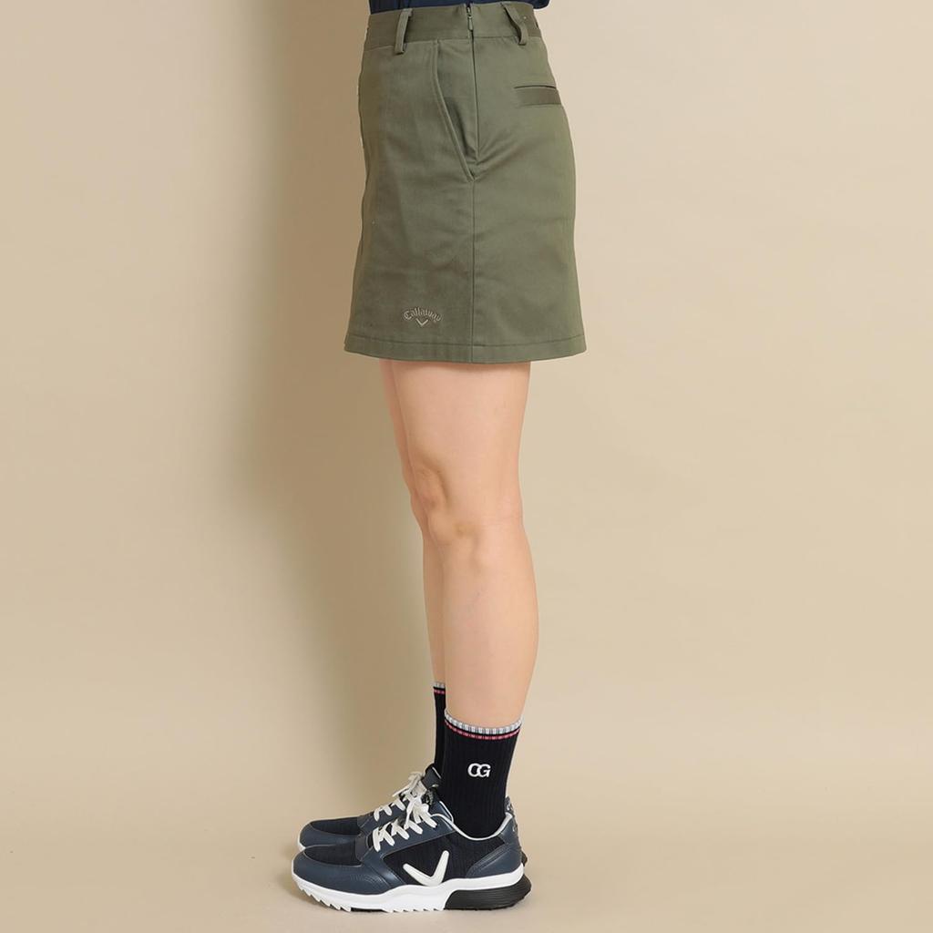 Callaway Twill Stretch Skirt Golf C24128207 LL Women's / / 1180_Khaki