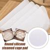 2 шт. Коврик для пароварки Силиконовый Антипригарный Ткань для пароварки Пищевой Коврик для паровых булочек Мантоу Ткань для клетки-ящика Высокотемпературный
