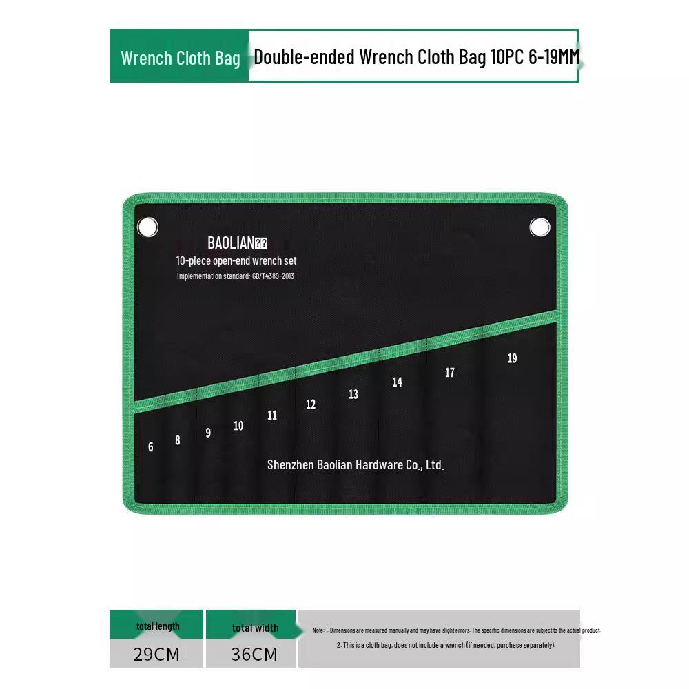 Многофункциональная сумка для инструментов Baolian - Утолщенный холщовый органайзер для наборов и отдельных Torx-ключей