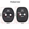 4 pieces Car Door Lock Protective Silione Cover Accessories For Cadillac ATS BLS CTS EXT SRX STS XT4 XTS XT6 Escalade Deville CT