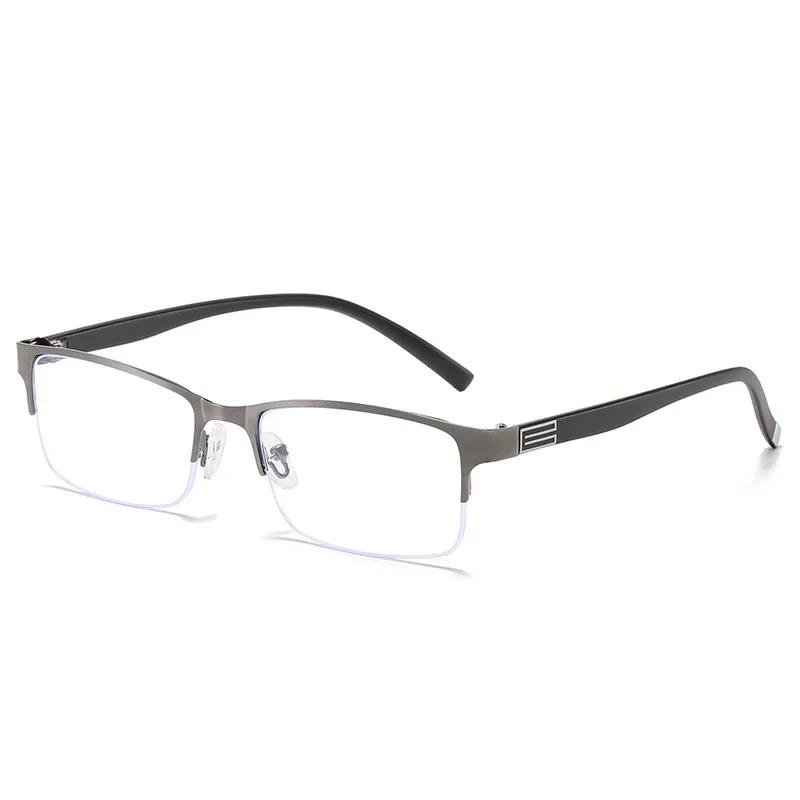 Men Women High-definition Progressive Bifocal Reading Glasses Business Near Far Eyeglasses Intelligent Zoom Presbyopic Eyewear