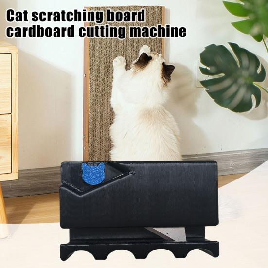 Резак для картона для кошачьих когтеточек, самодельная кошачья когтеточка, инструмент для снятия ворса с картона, ручная машина для резки картона для любителей кошек