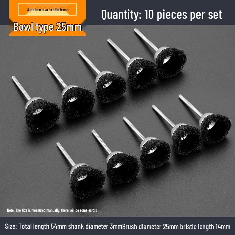 Electric Grinder Steel Wire Brush Polishing Head for Rust Removal and Walnut Polishing