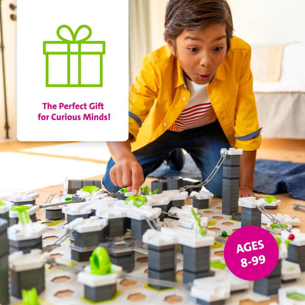 Ravensburger Marble Run (Slope Toy) GraviTrax Starter Set [124 Pieces] 22410 4 Ages 8+ [Educational Toy, Birthday/Christmas Gift]