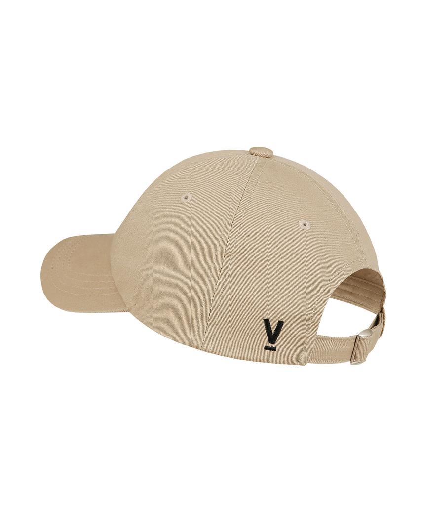 Бейсболка с логотипом V от VIS A VIS (бежевый)